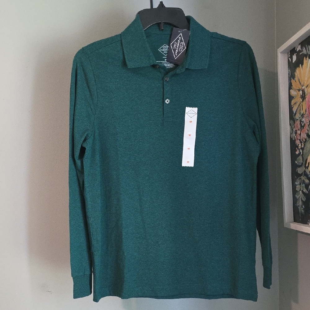 Green Polo St. John's Bay NWT Size Medium